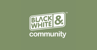 Logo Black & White Community